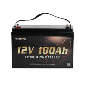 Batería de litio HD de alta calidad de 12V 100Ah para vehículos recreativos